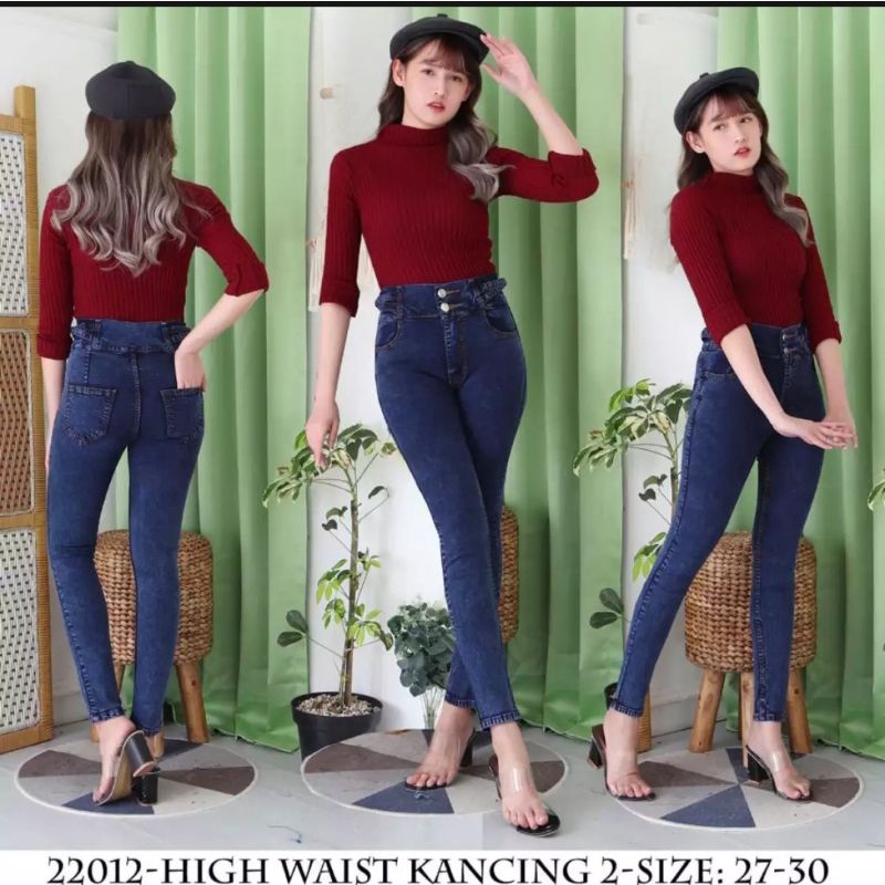 CELANA JEANS WANITA TERBARU KOREAN STYLE