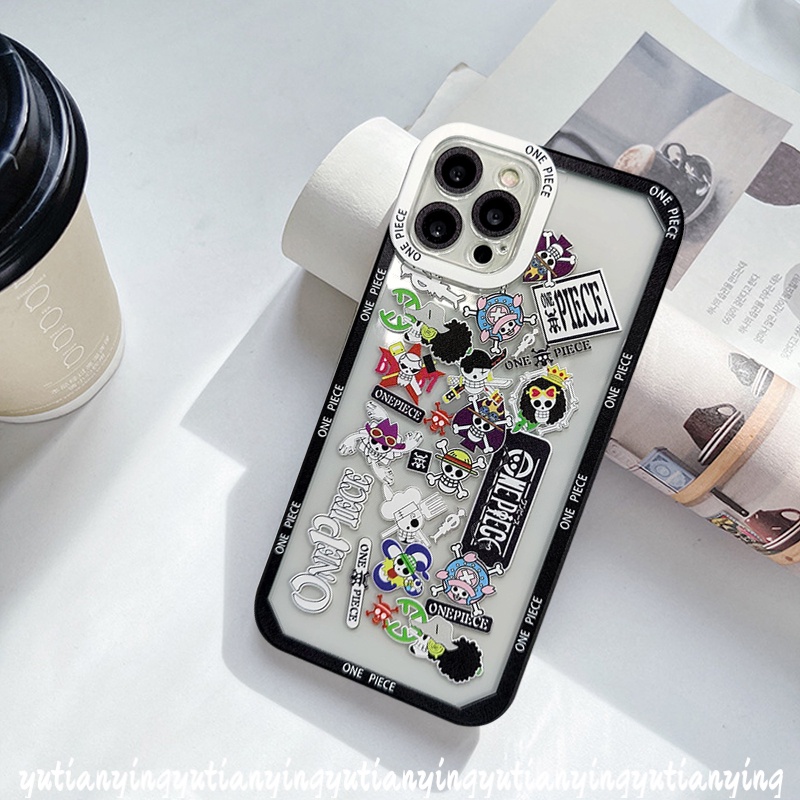 Soft Case TPU Transparan Motif Kartun One Piece Untuk Infinix Hot 11 9 10 Play Smart 5 6 Hot 10Lite 11s