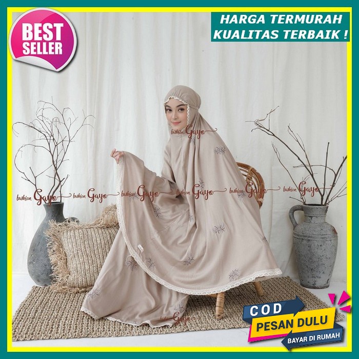 Mukena Dewasa Terbaru 2022 Cantik Premium Mukenah Cewek Perlengkapan Ibadah S4O6 Mukena Rusia Dewasa