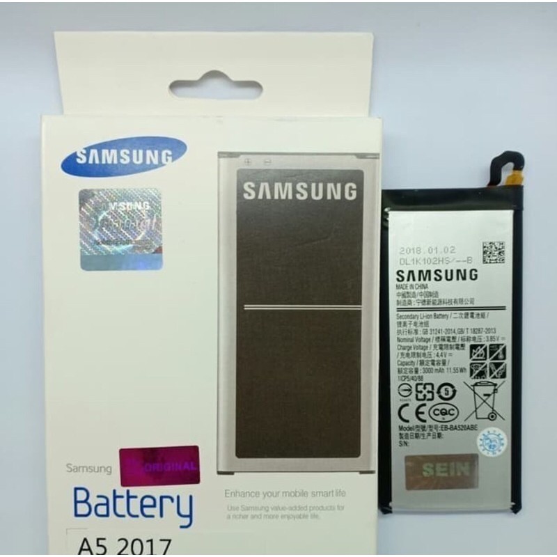 Baterai Original Samsung A5 2017 / A520 Baterai / Batere / -Battery