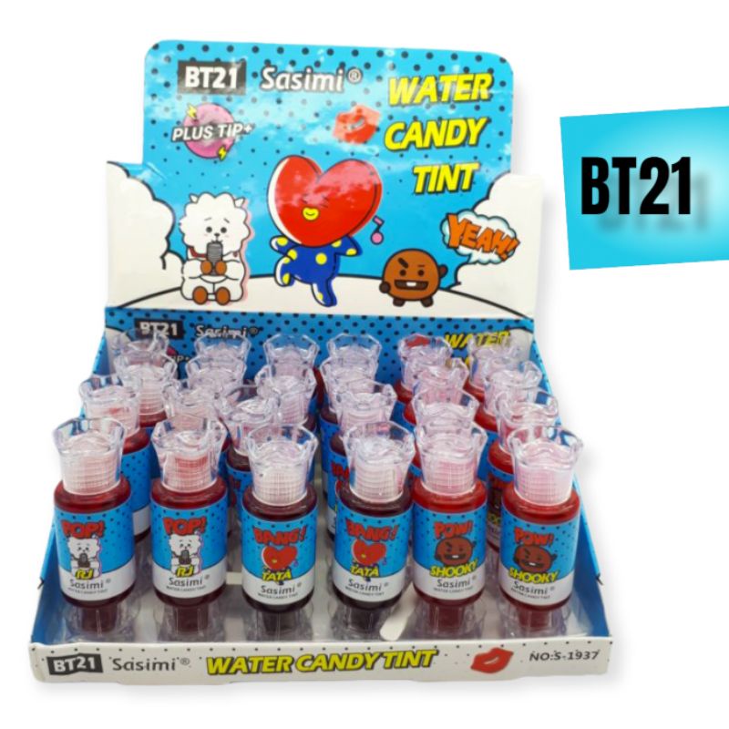 LIP CANDY SASIMI WATER LIP TINT BT21 1937 - LUSINAN