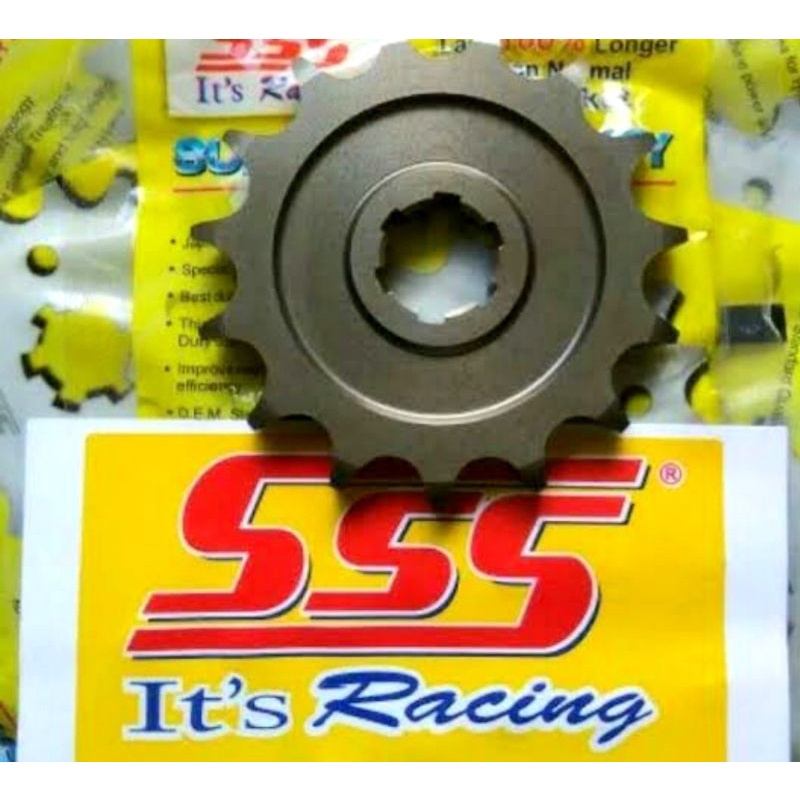 GEAR RACING SSS NICKLE STEEL KAWASAKI KLX 150 MURAH  #GEAR RACING SSS KLX MURAH KUAT BAJA  #GEAR RAC