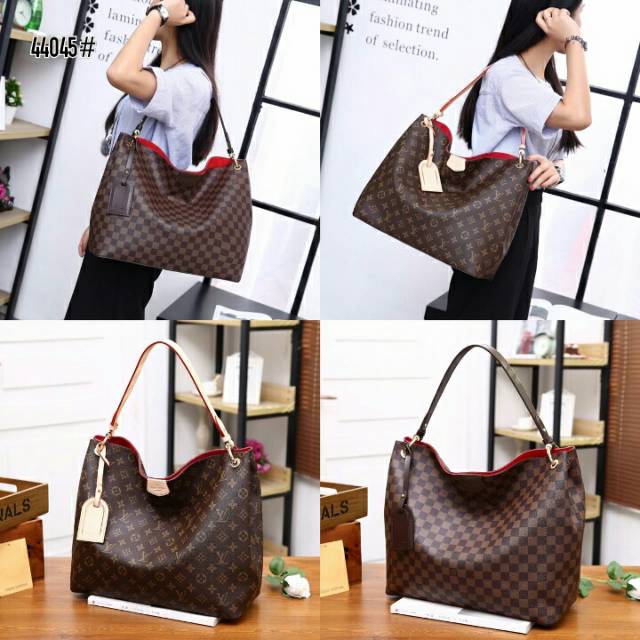 Tas batam mirror lv gracefull kulit