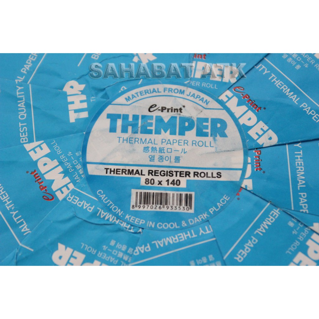 

EPRINT THEMPER THERMAL PAPER ROLL SIZE 80 X 140 REGISTER
