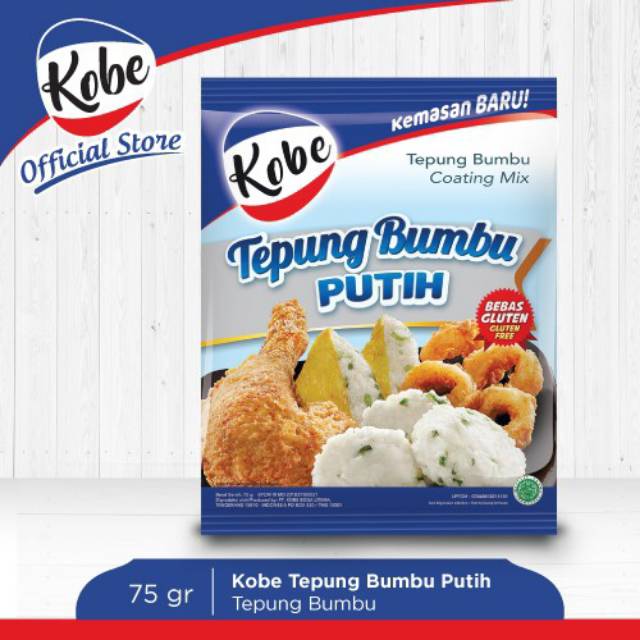 Kobe tepung bumbu putih 70 gram