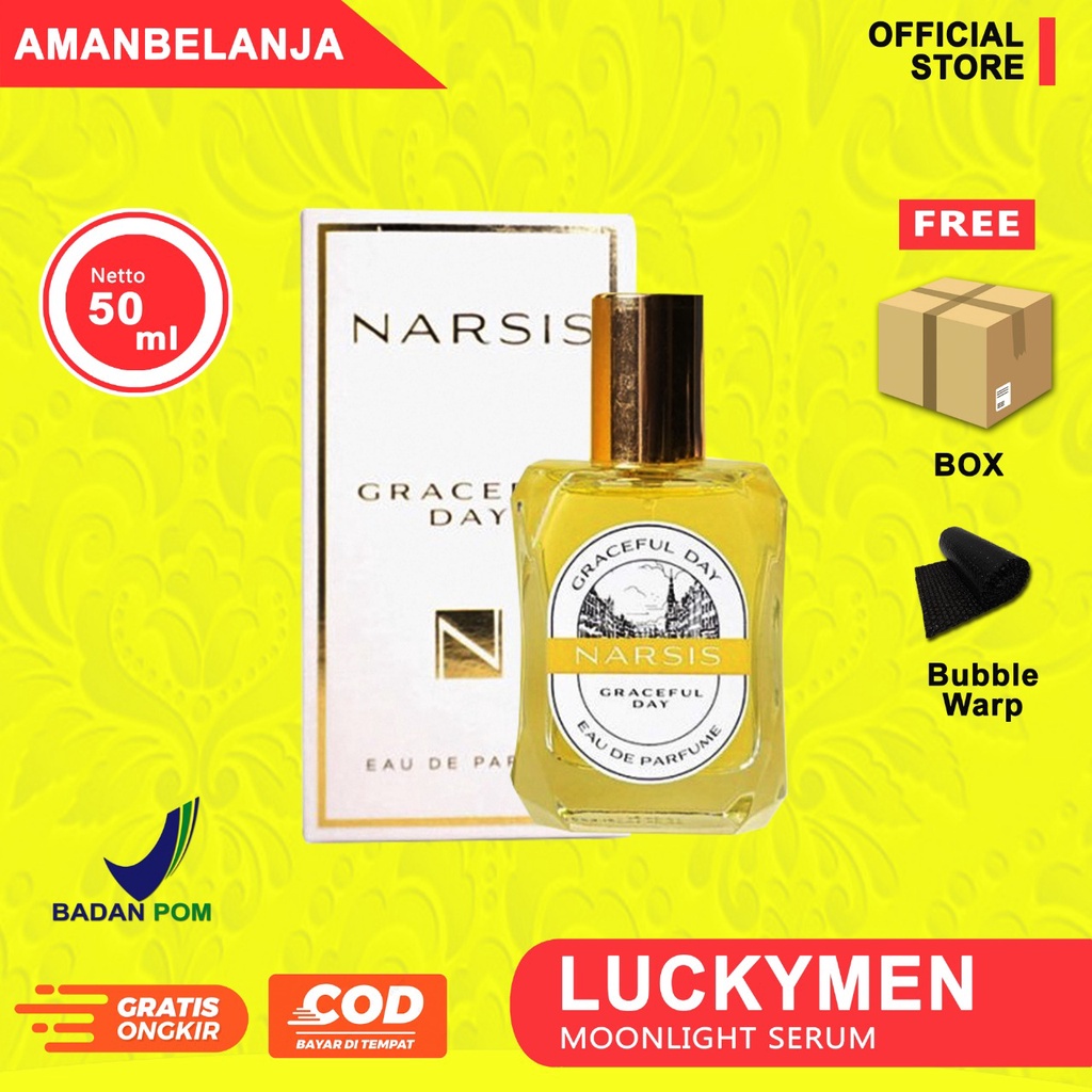 Narsis Graceful Day Eau de Perfume - Parfum Wanita Kesukaan Pria / Parfum Pemikat Pria