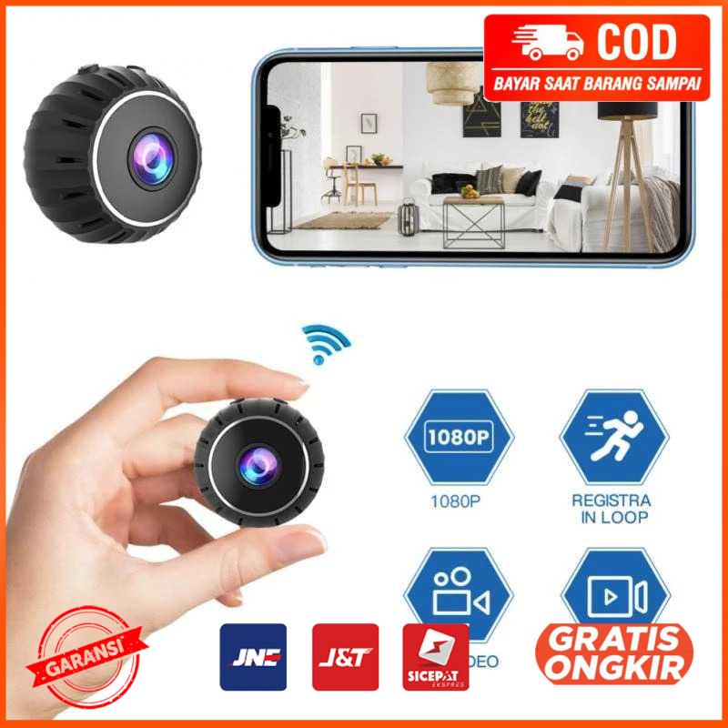 Mini WiFi IP Camera CCTV IR Sensor 1080P X10