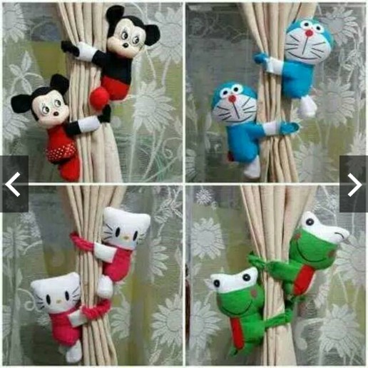 IKAT HORDENG PENGIKAT GORDEN MOTIF KARAKTER KARTUN LUCU.