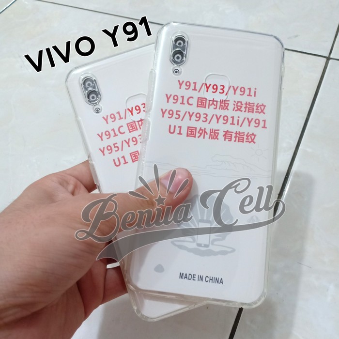 CASE VIVO Y91 - SOFTCASE CLEAR HD PREMIUM VIVO Y91 Y93 Y95 - BC