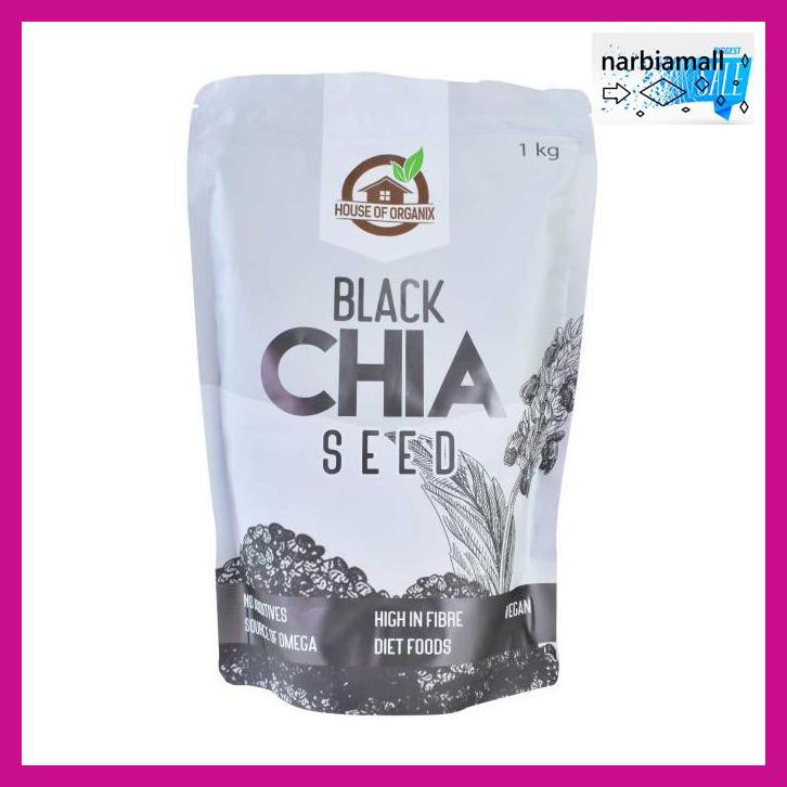 

U8Tyuj7- Black Chia Seeds 1 Kg E4Wr46-