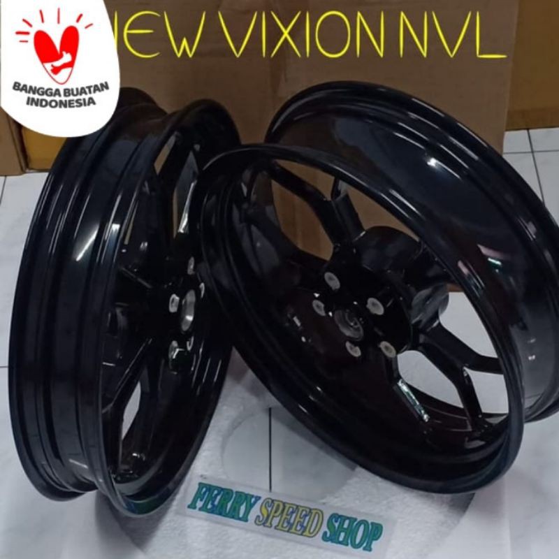Velg Racing V Roosi Rattle Vixion New Nvl  / Pelek Racing V rossi Vixion New Nvl 300-17 & 450-17