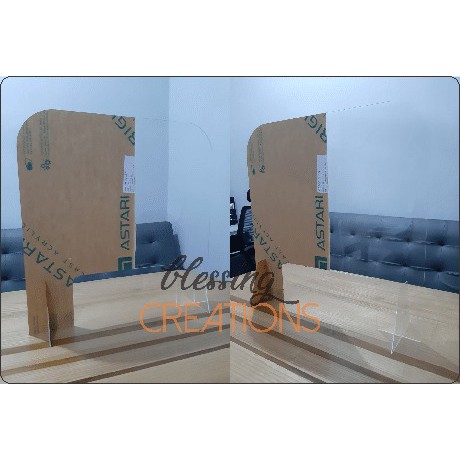 Sekat Akrilik/Papan Sekat pelindung Akrilik/Acrylic Terbaru Termurah