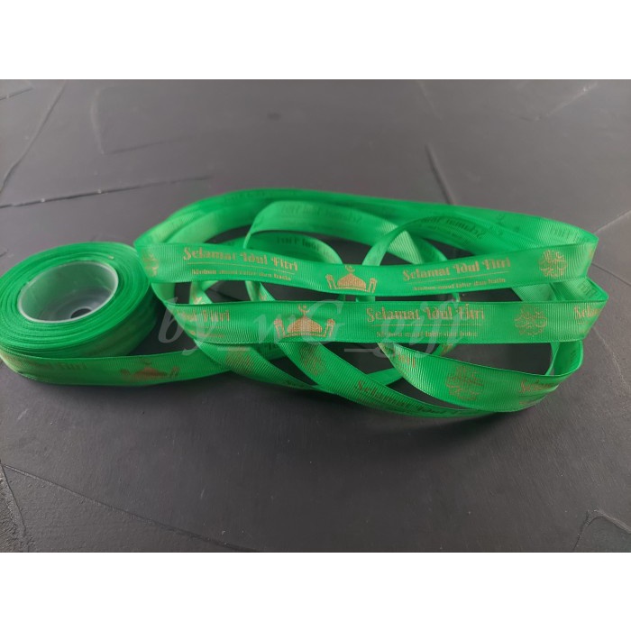 

Pita Idul Fitri -GrossGrain- Hijau ;Lebar 2cm ;Panjang 20yard