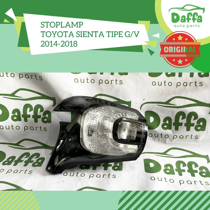 Stoplamp Lampu Belakang Stop Lamp Rem Mundur Mobil Toyota Sienta Tipe Type G V 2015 2016 2017 2018 2