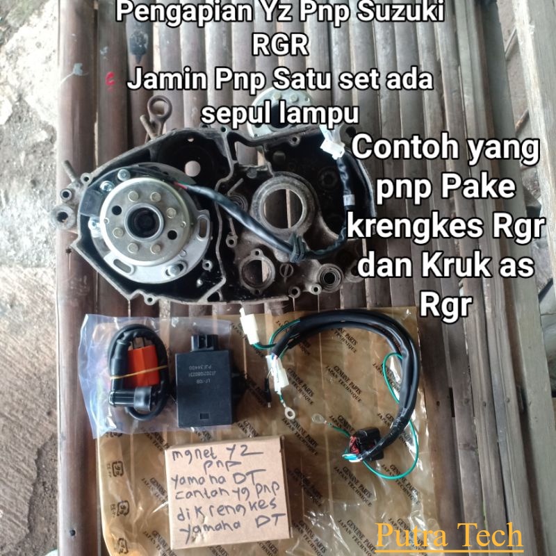 Pengapian Yz Pnp Rgr150 Suzuki Rg150 Magnet Yz 125 Arus Ac Dc