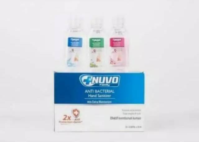 Hand Sanitizer Nuvo gel 80 ml /Pembersih tangan Nuvo 80 ml