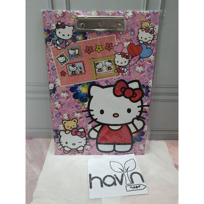 Papan Jalan/papan ujian/alas ujian/clip board/clipboard-Hellokity