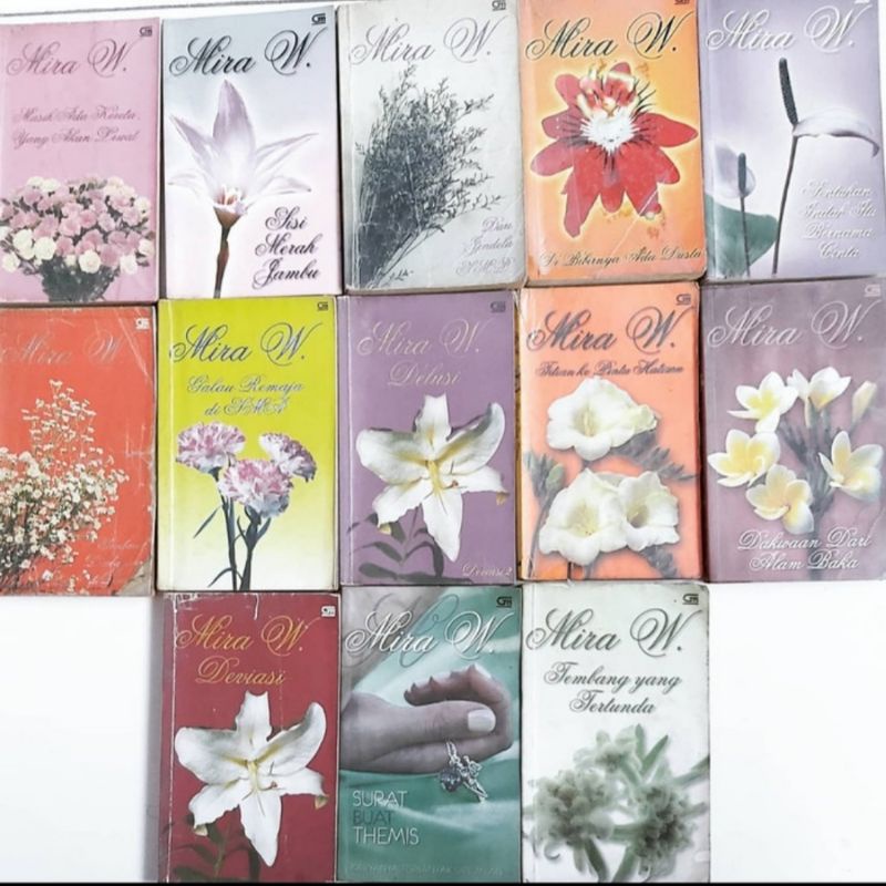 Buku Novel Mira W