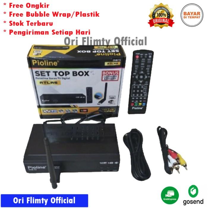 Set Top Box Tv Digital Dvb T2 Atlas Pioline 4K Ultrahd Full Hd1080P