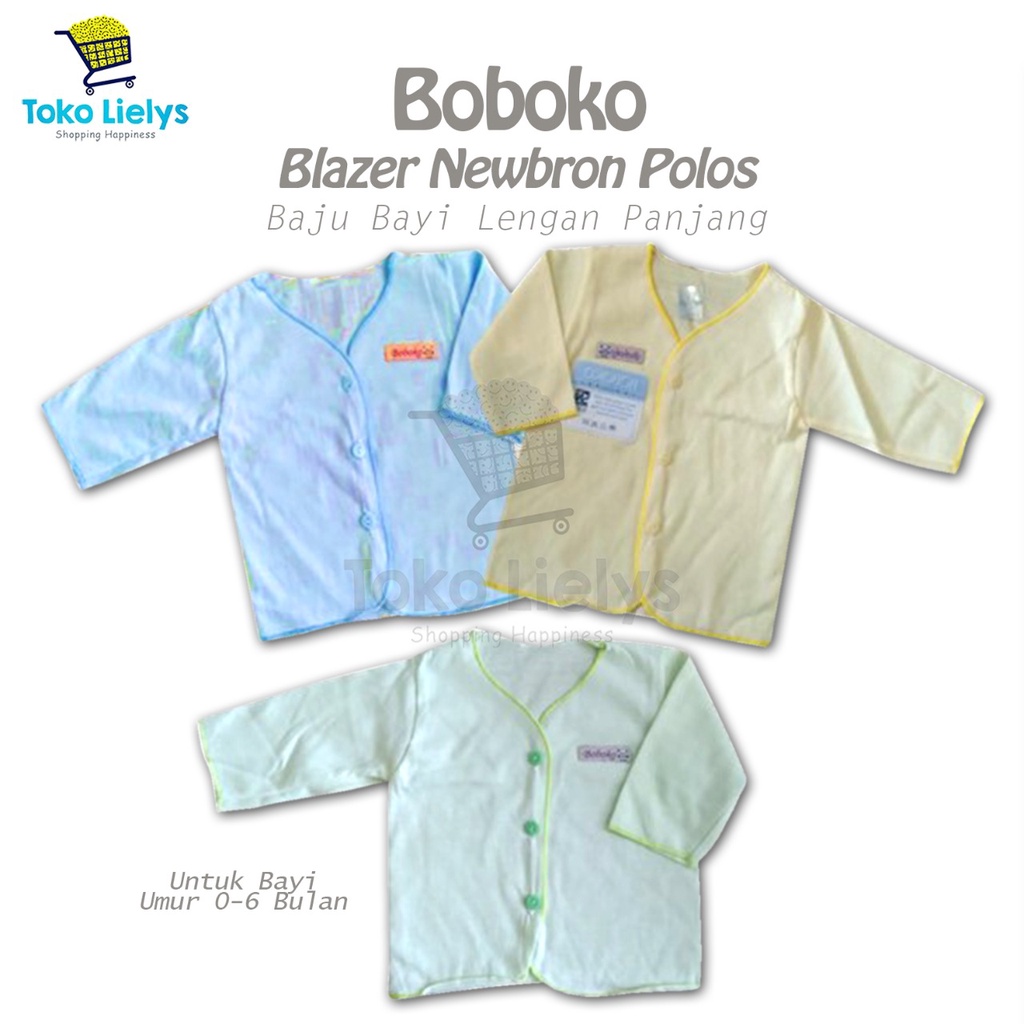 BOBOKO BAJU PANJANG BAYI BAJU BLAZER BAYI NEWBORN