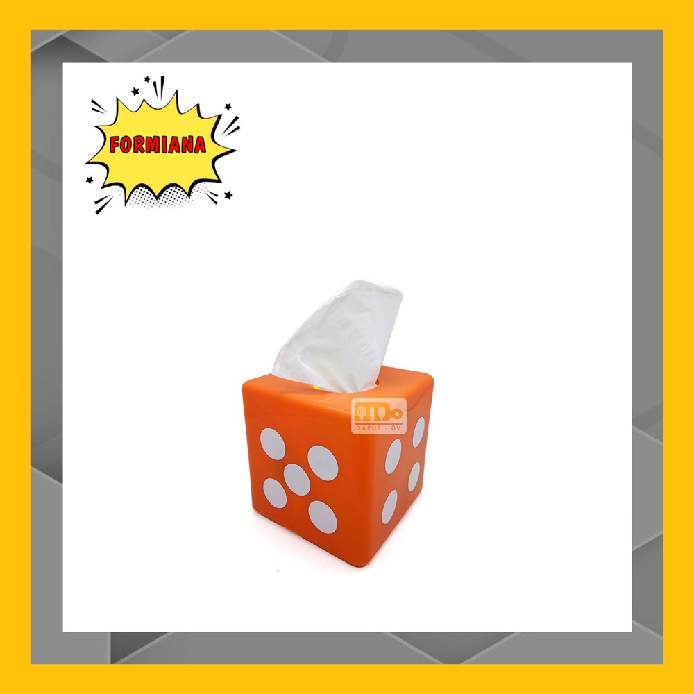 FM - Tempat tissue kotak bentuk dadu