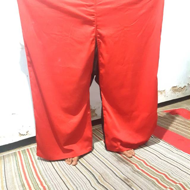 Celana ubet sarung hitam merah celana ubet  reog