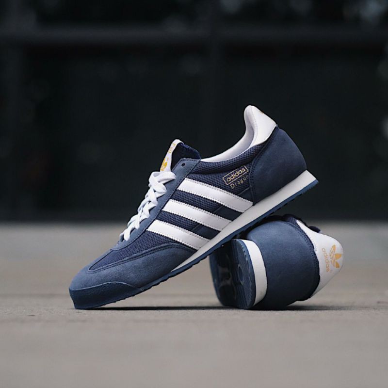 Baqicot Store | Adidas Dragon Navy White (100% Original)