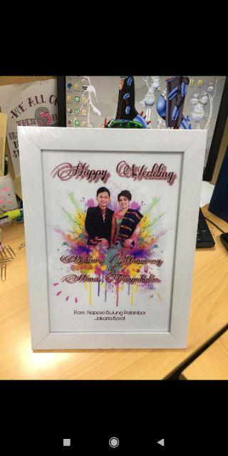 Bingkai Custom/foto Custom/art-kado Gradution - Kado Anniversary