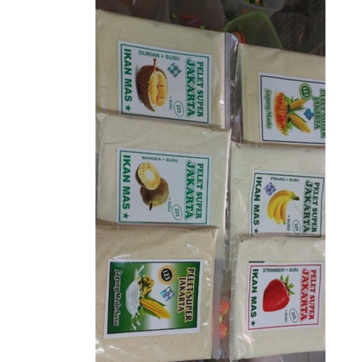 Umpan Pancing Pelet Super Jakarta/ Umpan Ikan Mas