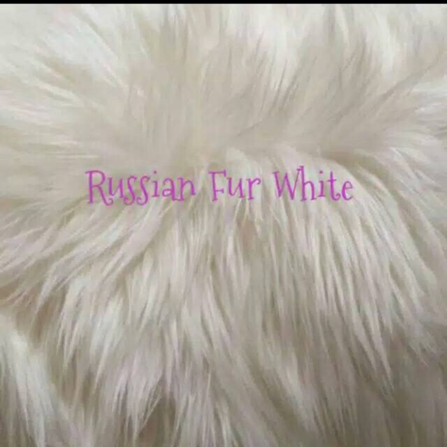 KARPET BULU KOREA RUSIAN FUR UNTUK FOTO JUGA BISA UKURAN 100x150