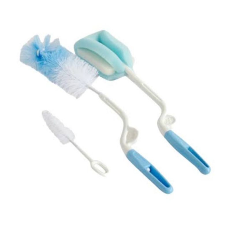 Sikat Botol Susu 3 in 1 Moonship / Sikat Botol 2 in 1 Moonship / Sikat Pembersih Botol Susu Bayi / S