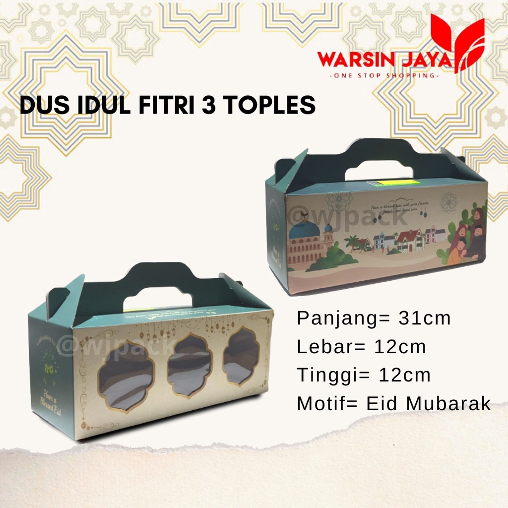

DUS IDUL FITRI 3 TOPLES JAR/PC