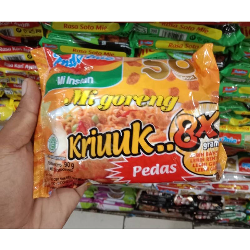 

Yummer l Mie Indomie instant Goreng Kriuuk Pedas