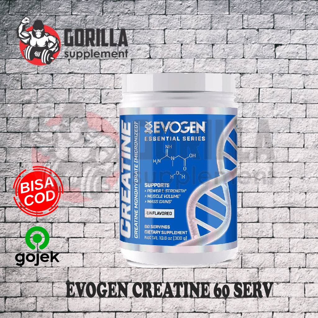 EVOGEN Creatine 300 Gram Creatine Monohydrate