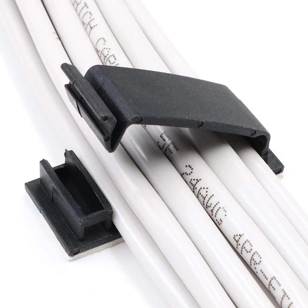 Klem Kabel Agustina Perekat Organizer Manajemen Cable Winder