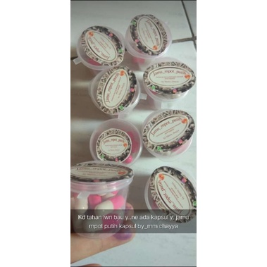 

mpot putih kemasan kapsul