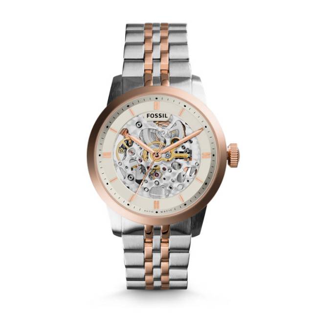 Fossil townsman automatic two-tone stainless steel watch