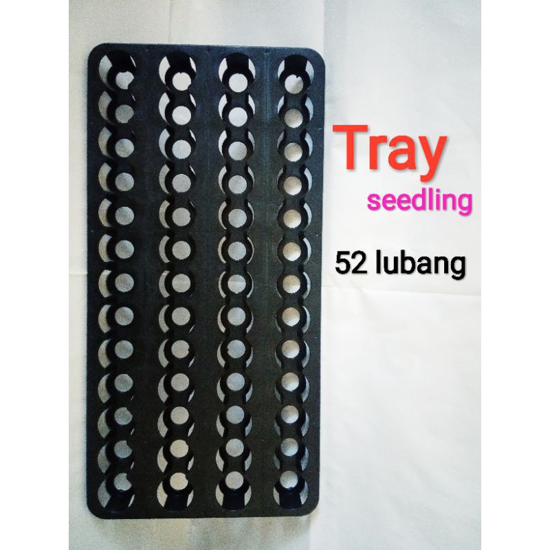tray isi 52 lubang tray pot tray semai tray anggrek