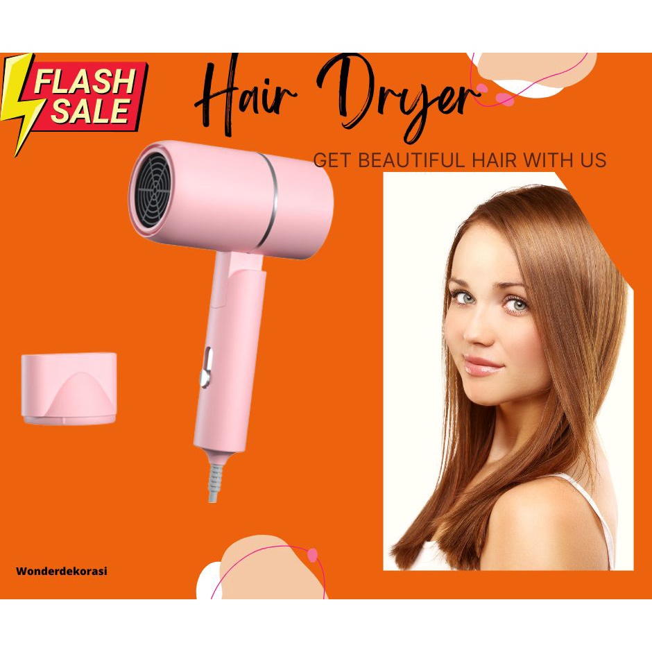 Hair dryer pengering rambut cepat CFJ-4 Hair Dryer Pengering rambut cepat 4in1 -Wonderdekorasi