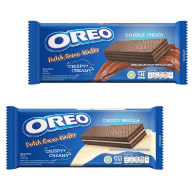 

Oreo Wafer Double Choco Vanilla 117g