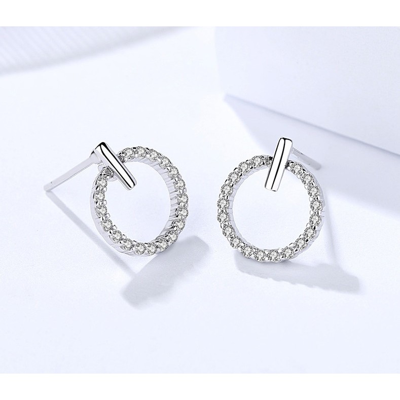 Anting Silver Perak S925 Wanita Fashion Murah AAS021 Elegant cocok pesta