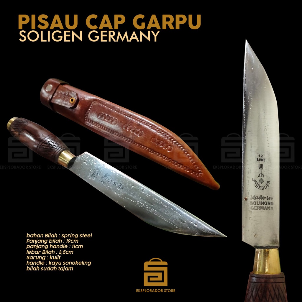 PISAU CAP GARPU SOLIGEN GERMANY