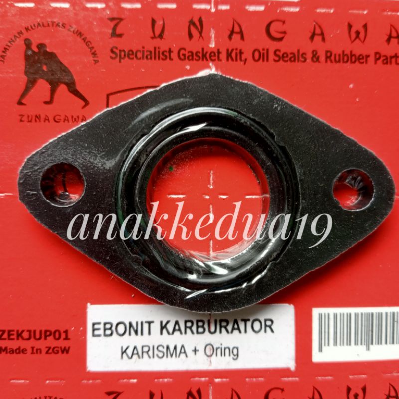 Bonit/Ebonit Karburator Karisma Kharisma supra x 125