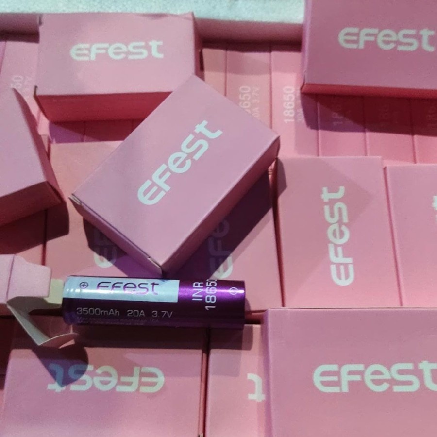 BATERAI VAPOOR 18650 EFEST 3500MAH