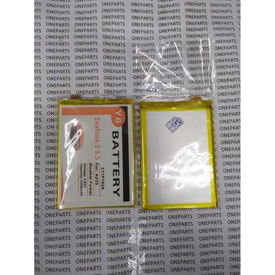 BATT BATRE BATTERY BATERAI ASUS ZENFONE 2 5.5 Z00AD Z008D ZE551ML ZE550ML Y8 DOUBLE POWER