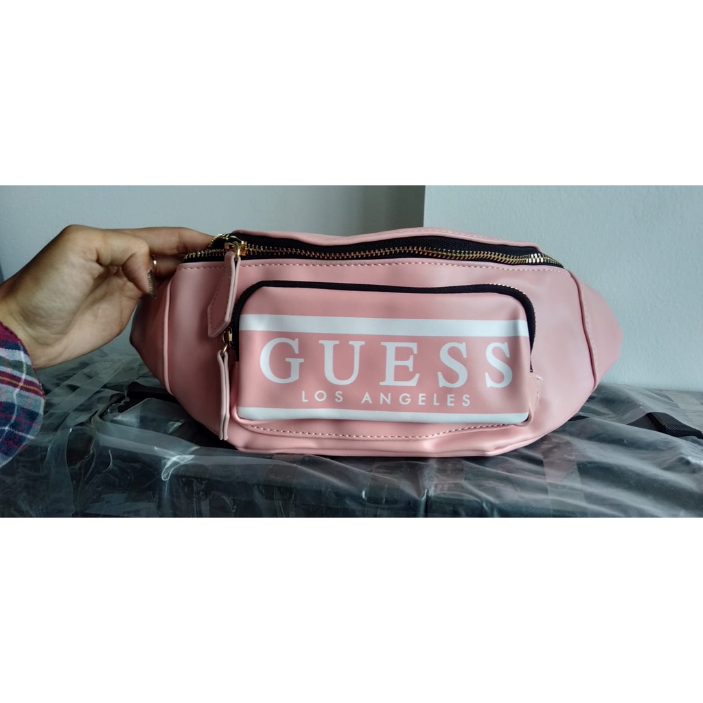 TAS GUESSS GS WAIST BAG TAS PINGGANG WB LAA VECCIA LOS ANGELAS FASHION IMPORT#3211