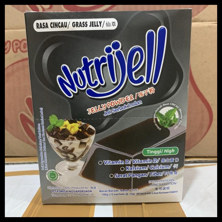 

TERBARUU!! Nutrijell Cincau 15 gr perbox isi 12 pcs TERLARIS