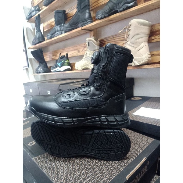 SEPATU PDL BOA TALI PUTAR POLOS REPLIKA ORIGINAL