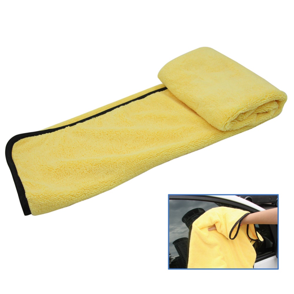 TEBAL HIGH QUALITY Kain Lap Mobil Motor Rumah Handuk Microfiber Towel Cloth 800 gsm 600gsm FR64 DH01 T224 GS43 - 611 GSM