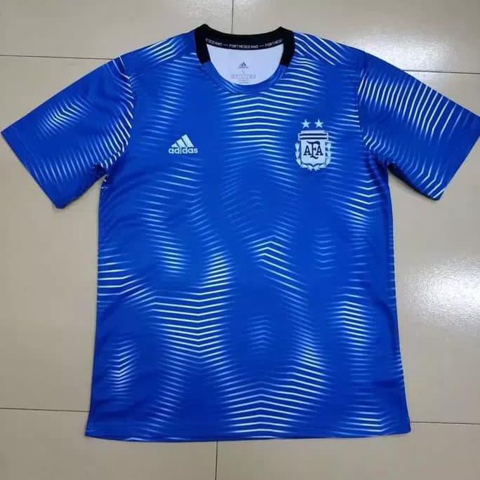 BI9 SALE JERSEY BOLA ARGENTINA TRAINING OFFICIAL 2018-2019 GRADE ORI IMPORT SDWD